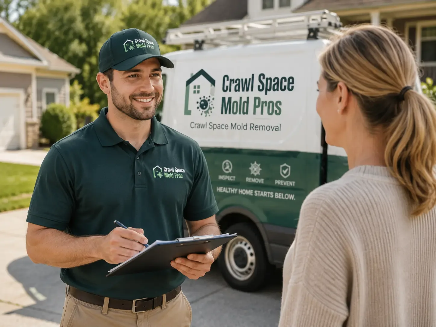 Crawl Space Mold Removal Lost Nation, IA FAQs